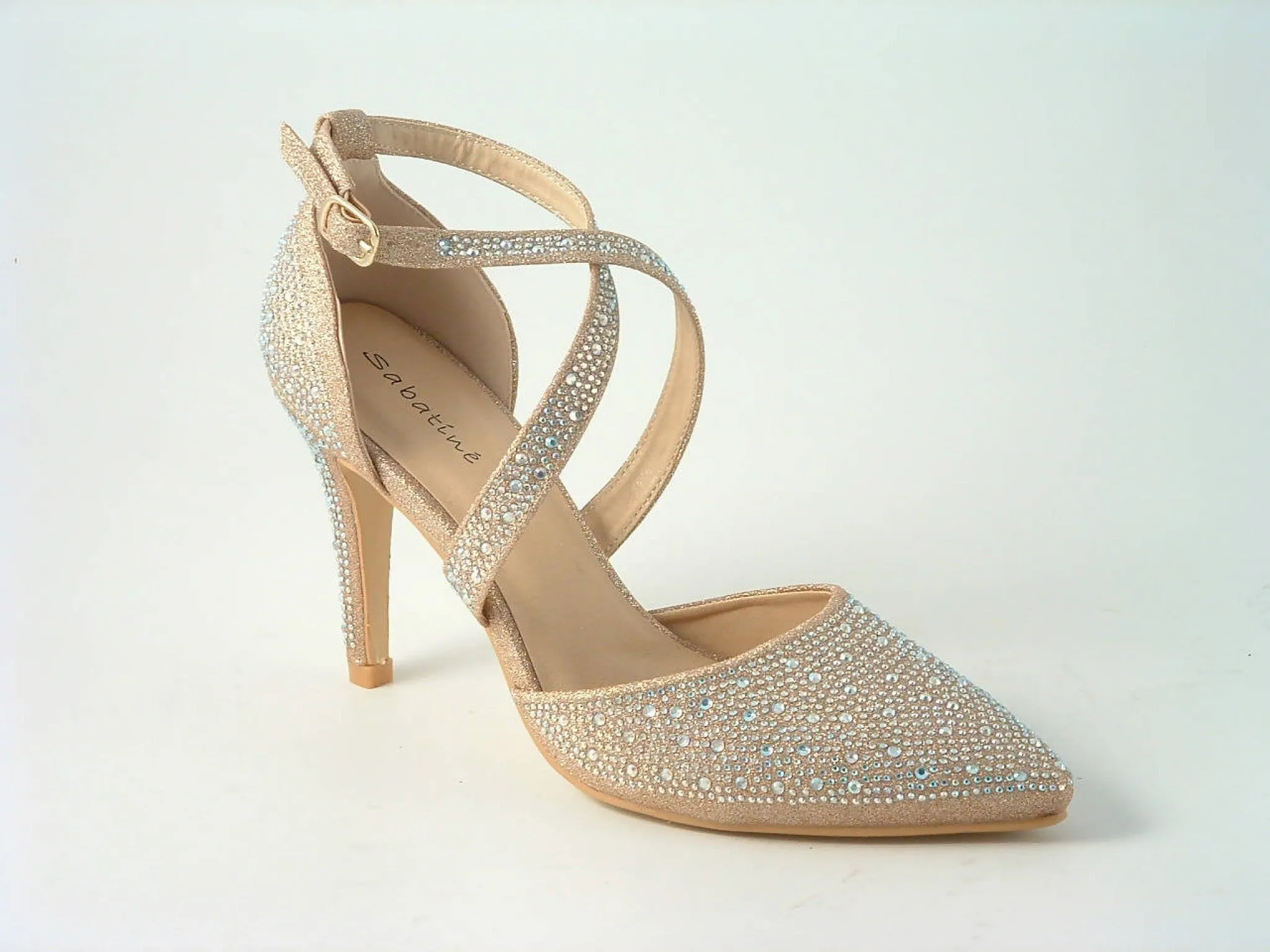 Glitz Shoes Sabatiné Diamante Court Shoe