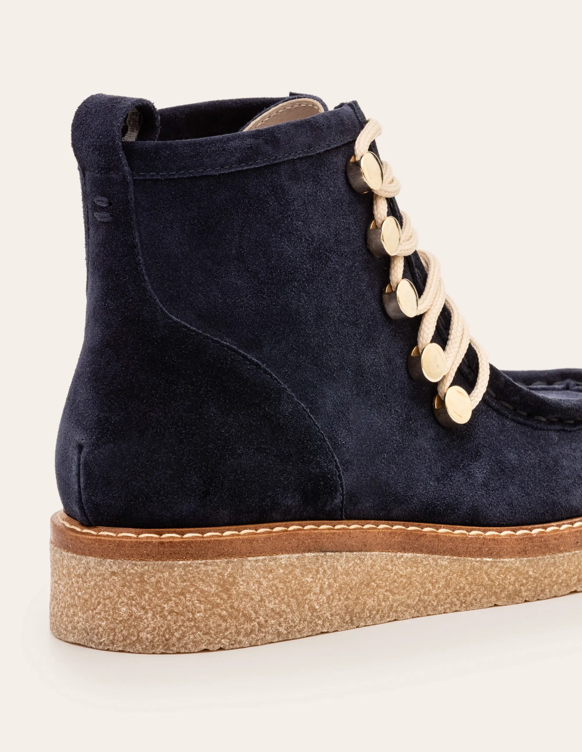 Gowrie Ankle Boots-Navy