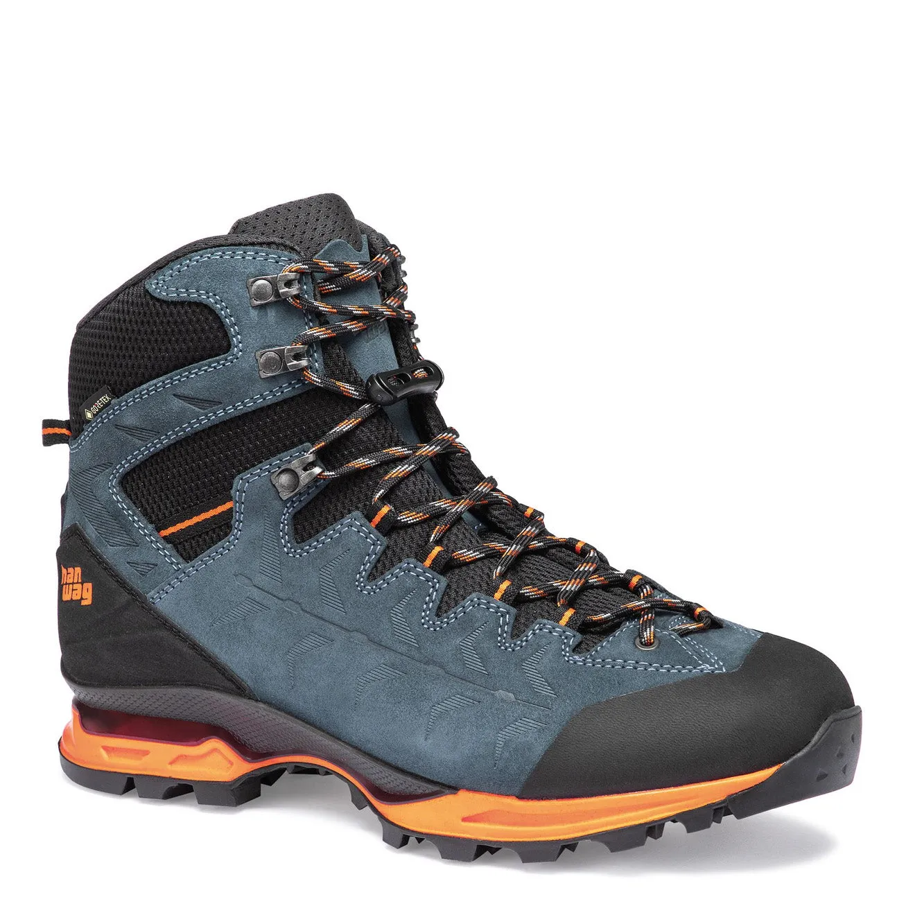 Hanwag Makra Trek Boots GTX Steel / Orange