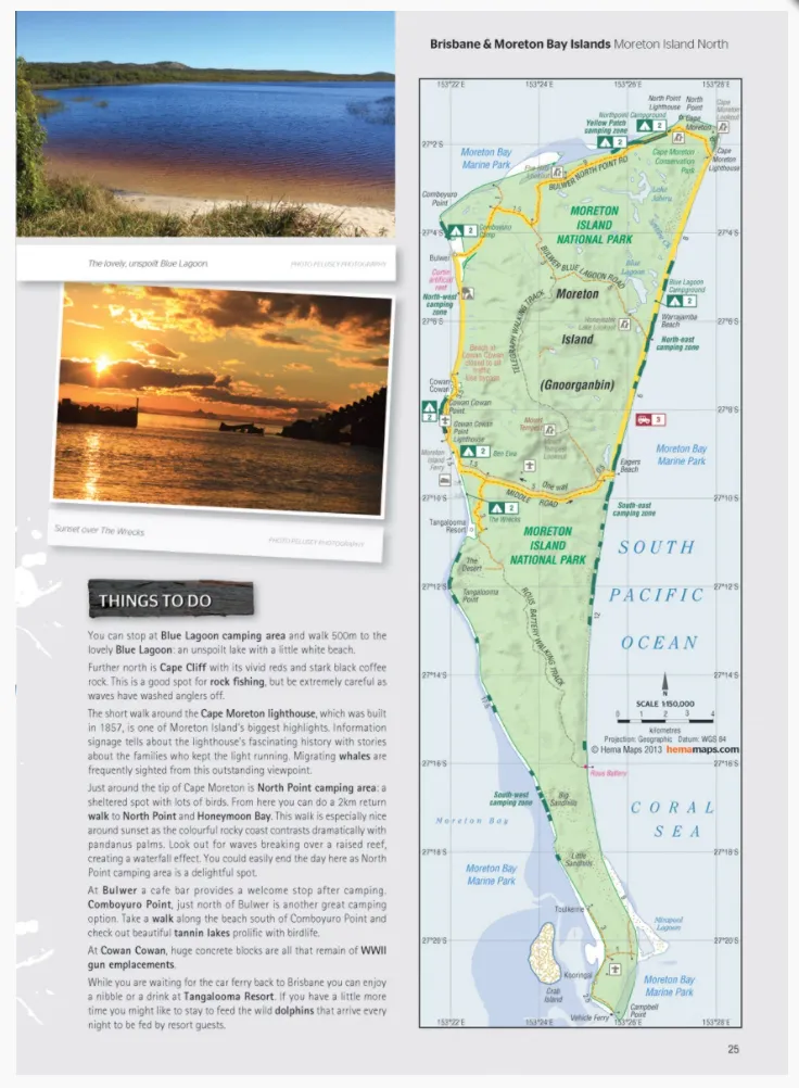 Hema Maps 4WD   Camping Escapes South East Queensland