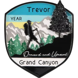 Hiking Adventure Personalized Ornament