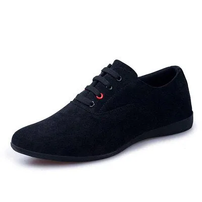 Hnzxzm Spring/Autumn Men Shoes Fashion Low Casual Shoes Men Canvas Shoes High Quality Black Dress Shoes Men Sneakers Zapatillas Hombre