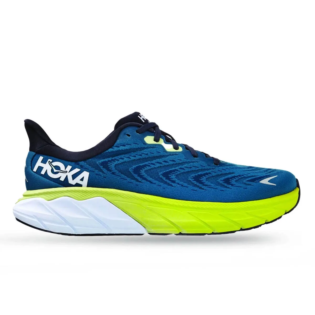 Hoka Arahi 6 Mens | Blue Graphite / Blue Coral