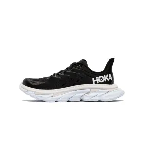 Hoka One One Mens Clifton Edge Shoes 'Black/White'