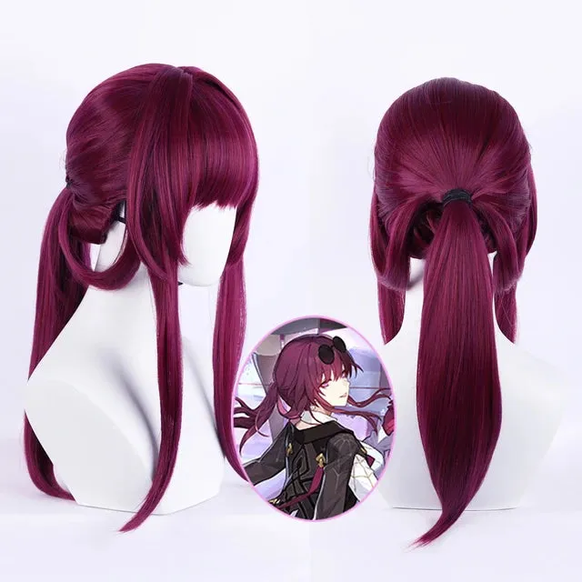 Honkai Star Rail Kafka Cosplay Costume with DokiDoki-R Wig  Plus Size Shoes XS-2XL