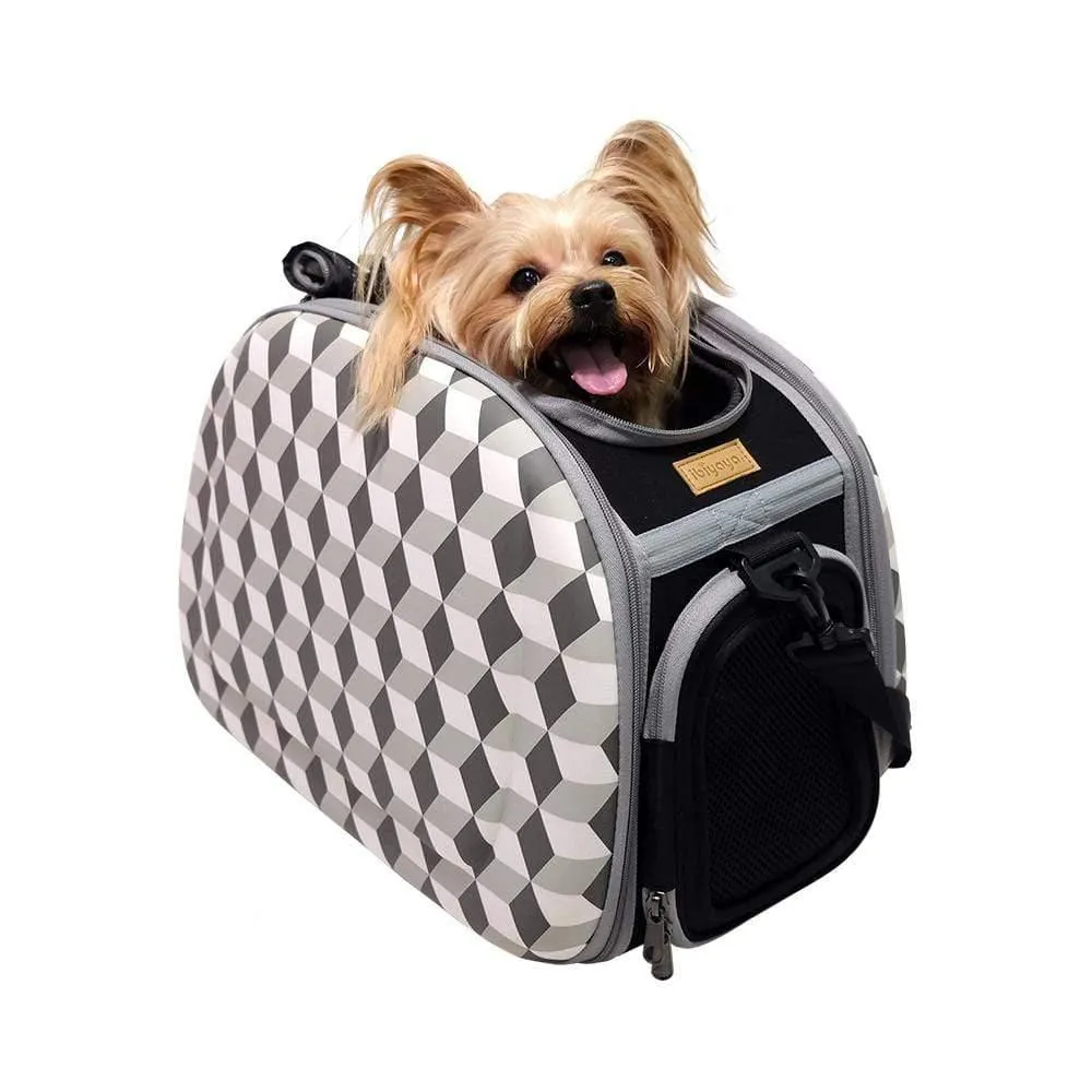 Ibiyaya® Collapsable Traveling Shoulder Pet Carrier | Rhombic