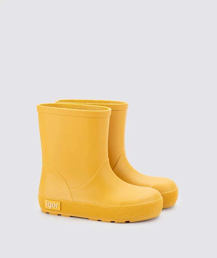 Igor Girl's and Boy's Yogi Rain Boots - Amarillo