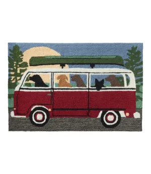 Indoor/Outdoor Vacationland Rug, Camping Trip