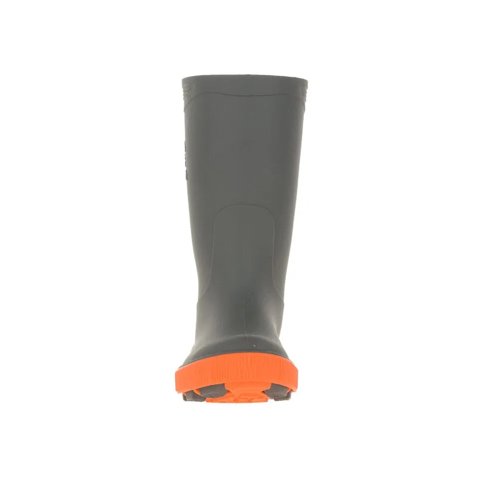 Kamik Charcoal/Orange Riptide Youth Rain Boot