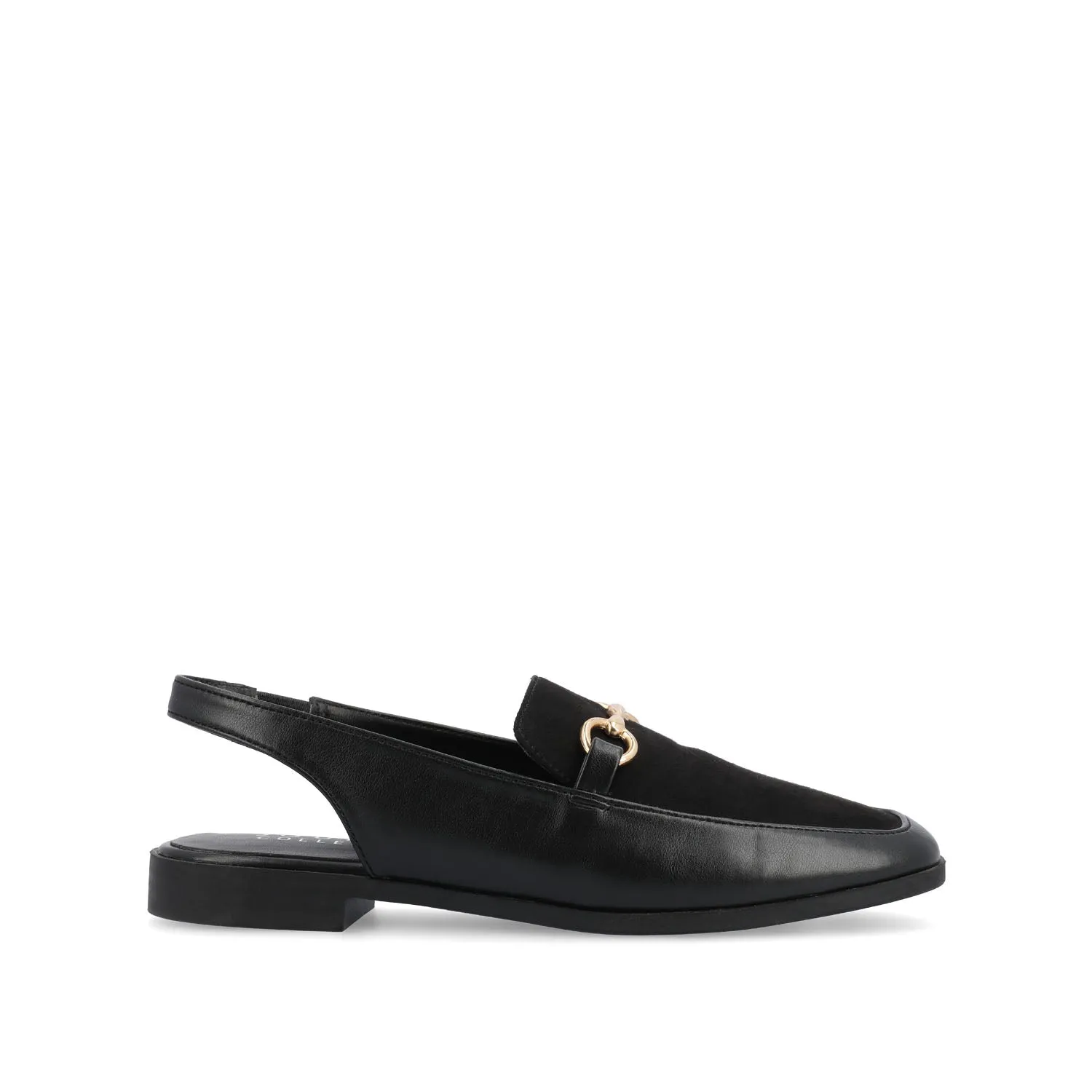 LAINEY LOAFER FLATS IN FAUX LEATHER