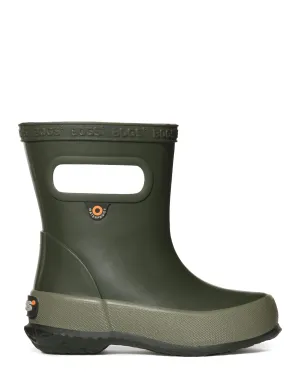 Little Kid's Skipper Solid Rain Boot - Dark Green