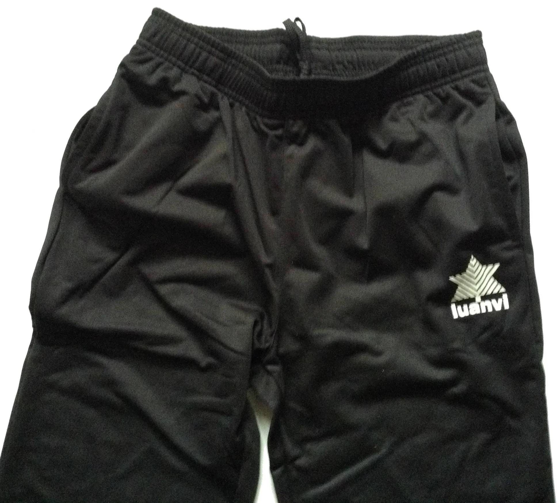 Luanvi Quebec Basketball Warmup To-Knee-Popper Pants - Black