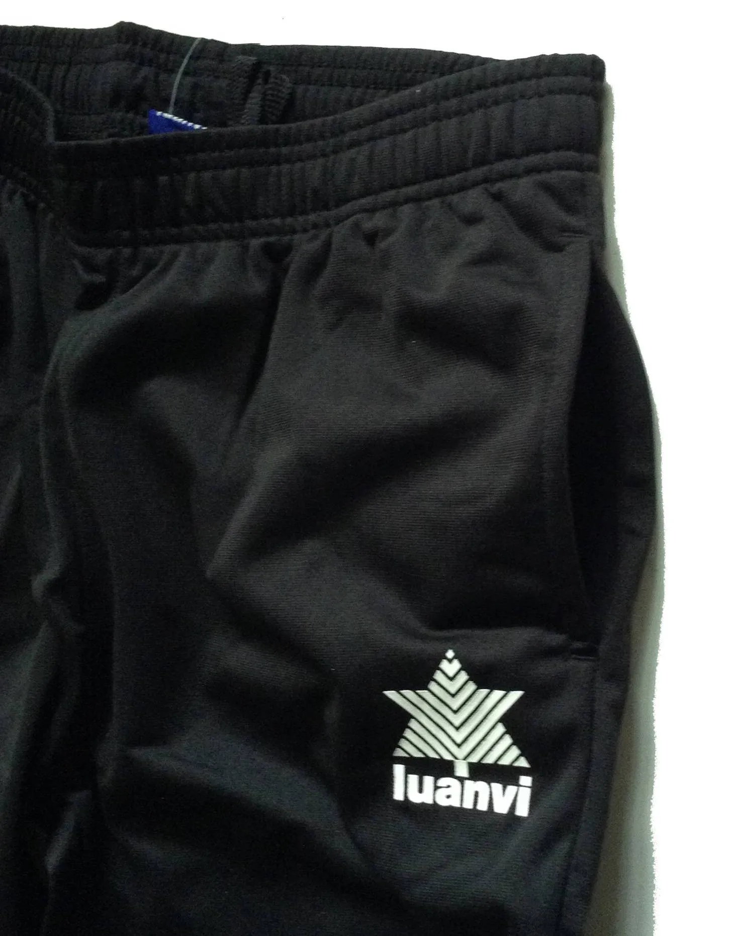 Luanvi Quebec Basketball Warmup To-Knee-Popper Pants - Black