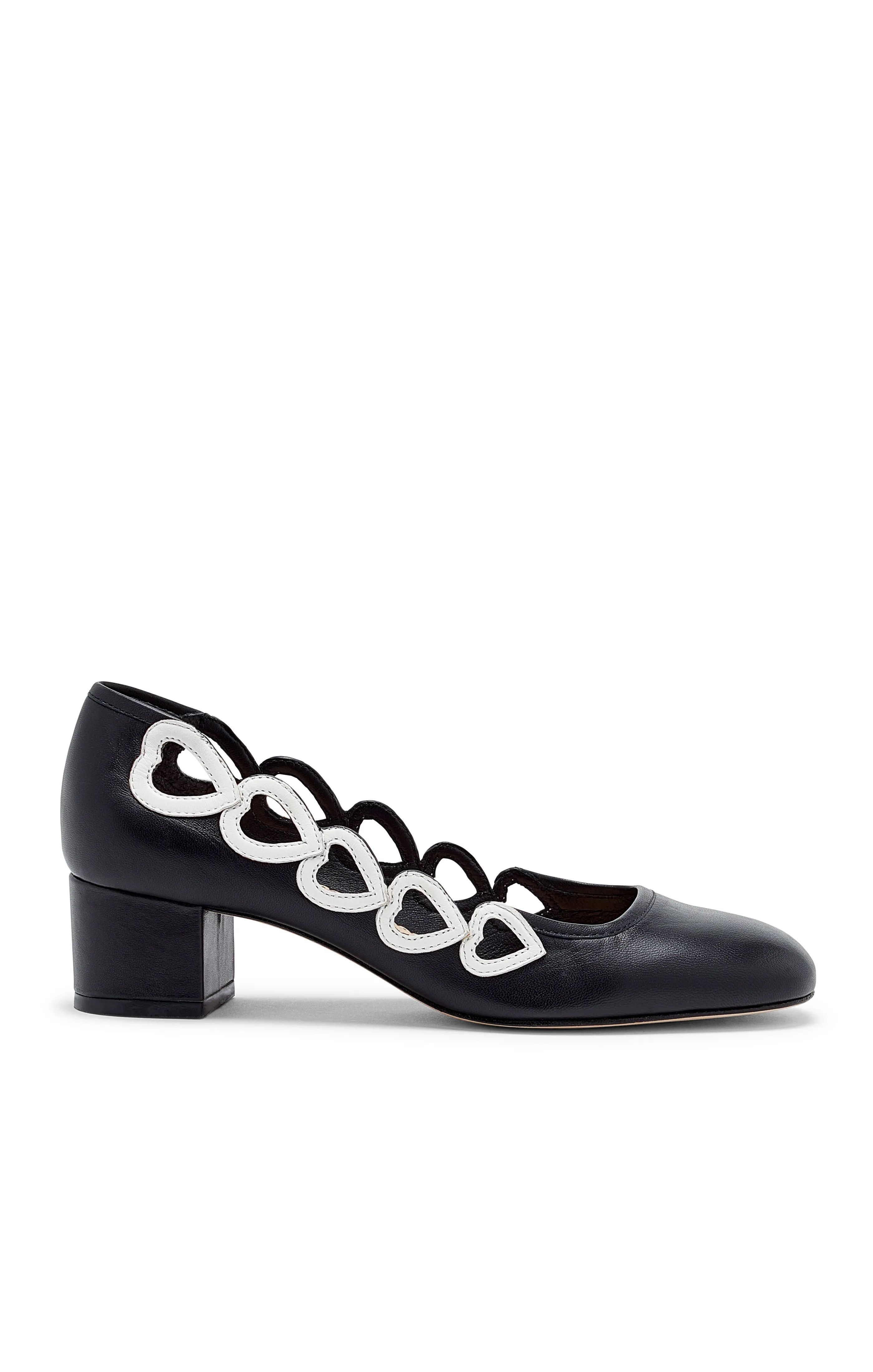 Martine Block Heel Pump