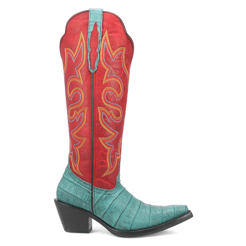 Matilda Embroidered Snip Toe Cowboy Boots