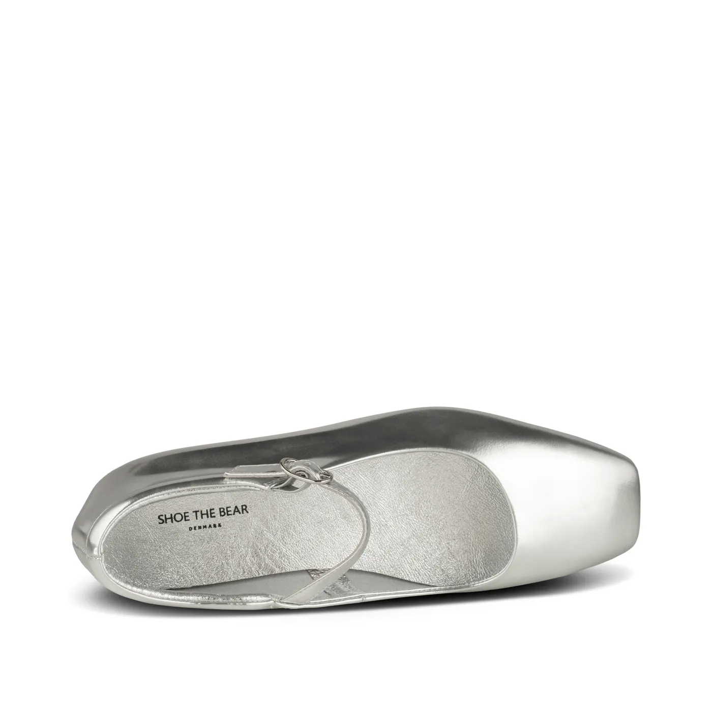 Maya metallic ballerina - SILVER METALLIC