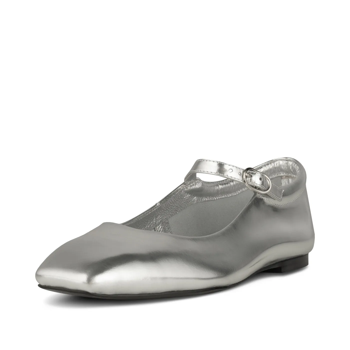 Maya metallic ballerina - SILVER METALLIC