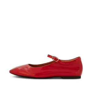 Maya patent ballerina - Fire Red