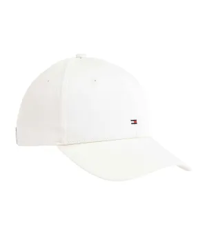 Men's Flag Cotton 6 Panel Cap Ecru