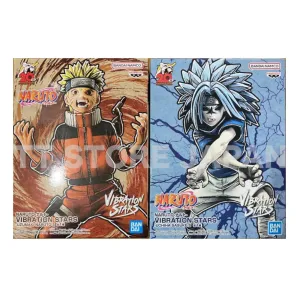 Naruto Uzumaki Sasuke Uchiha Figure Set Vibration Stars vol.2 Ⅱ Banpresto