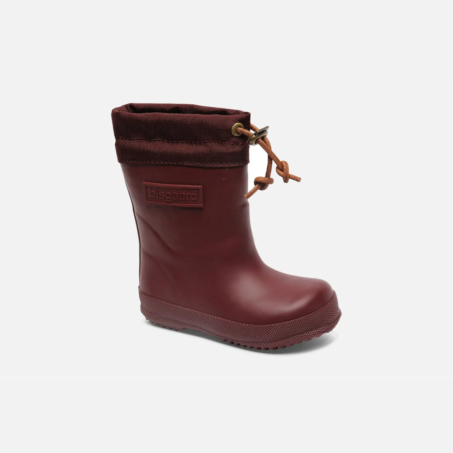 Natural Rubber Wool Lined Boots - Bordeaux