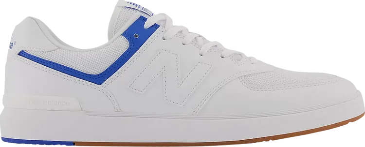 New Balance 574 Court 'White Blue' sneakers, white