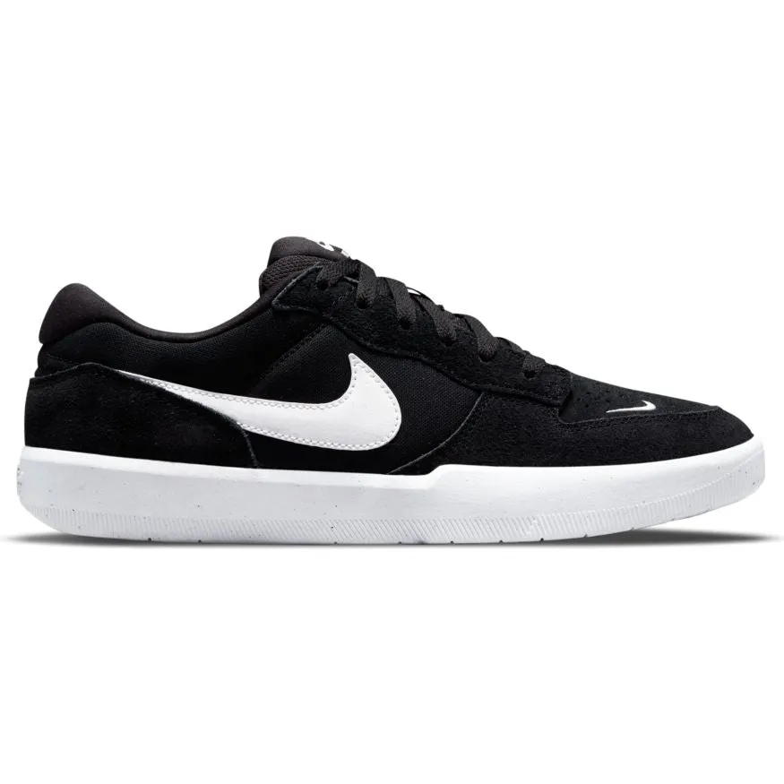 Nike SB Force 58 Skateboard Shoe - Black/White-Black