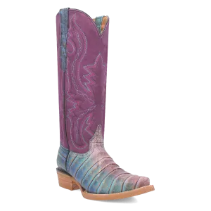 Online Exclusive | Dingo | Caterina Leather Boot in Purple **PREORDER