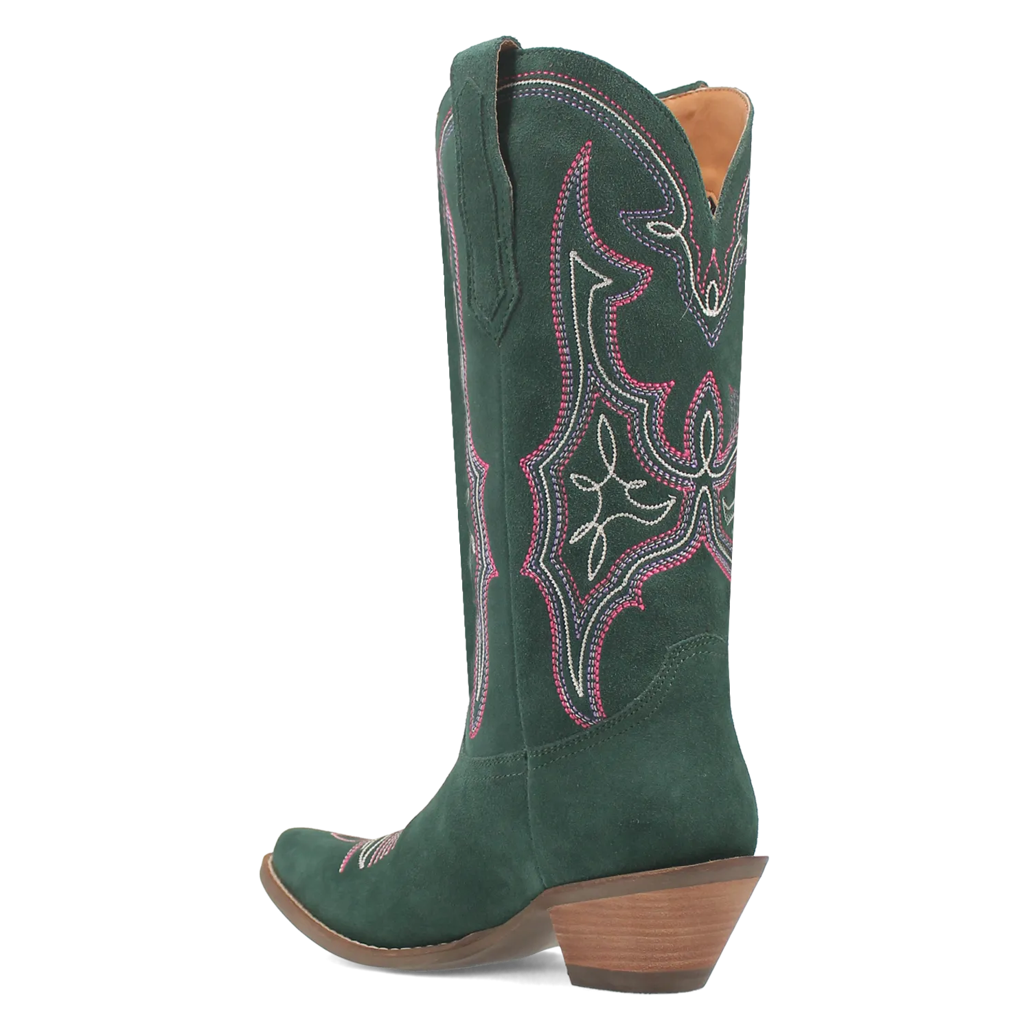 Online Exclusive | Dingo | Hot Sauce Leather Boot in Green **PREORDER