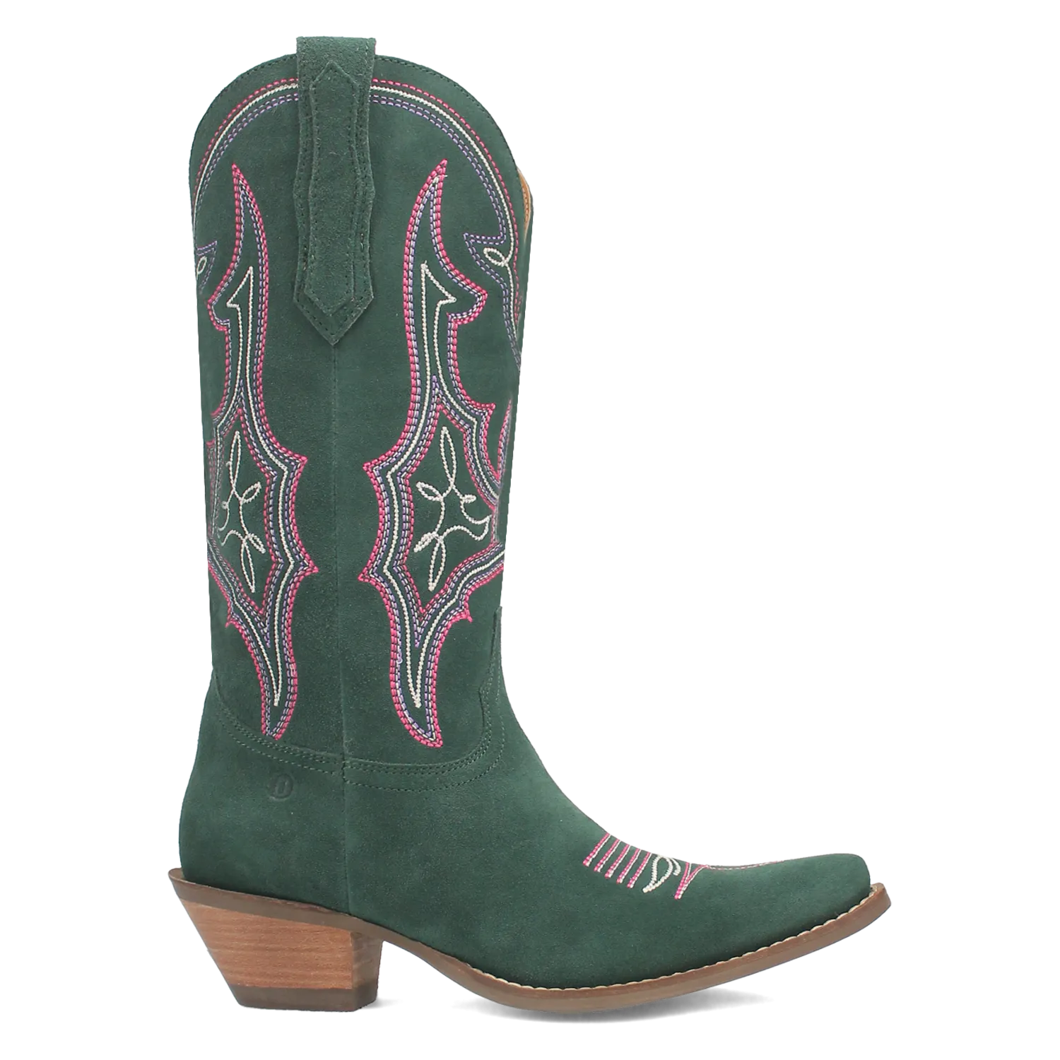 Online Exclusive | Dingo | Hot Sauce Leather Boot in Green **PREORDER