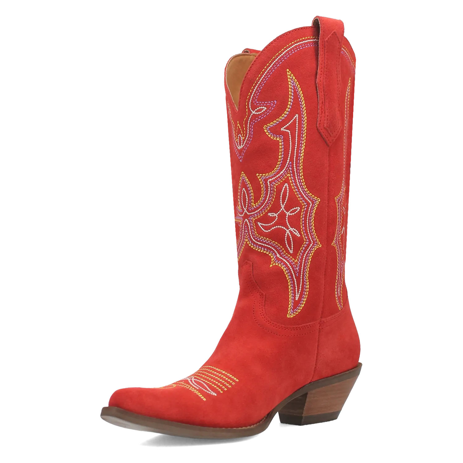 Online Exclusive | Dingo | Hot Sauce Leather Boot in Red **PREORDER