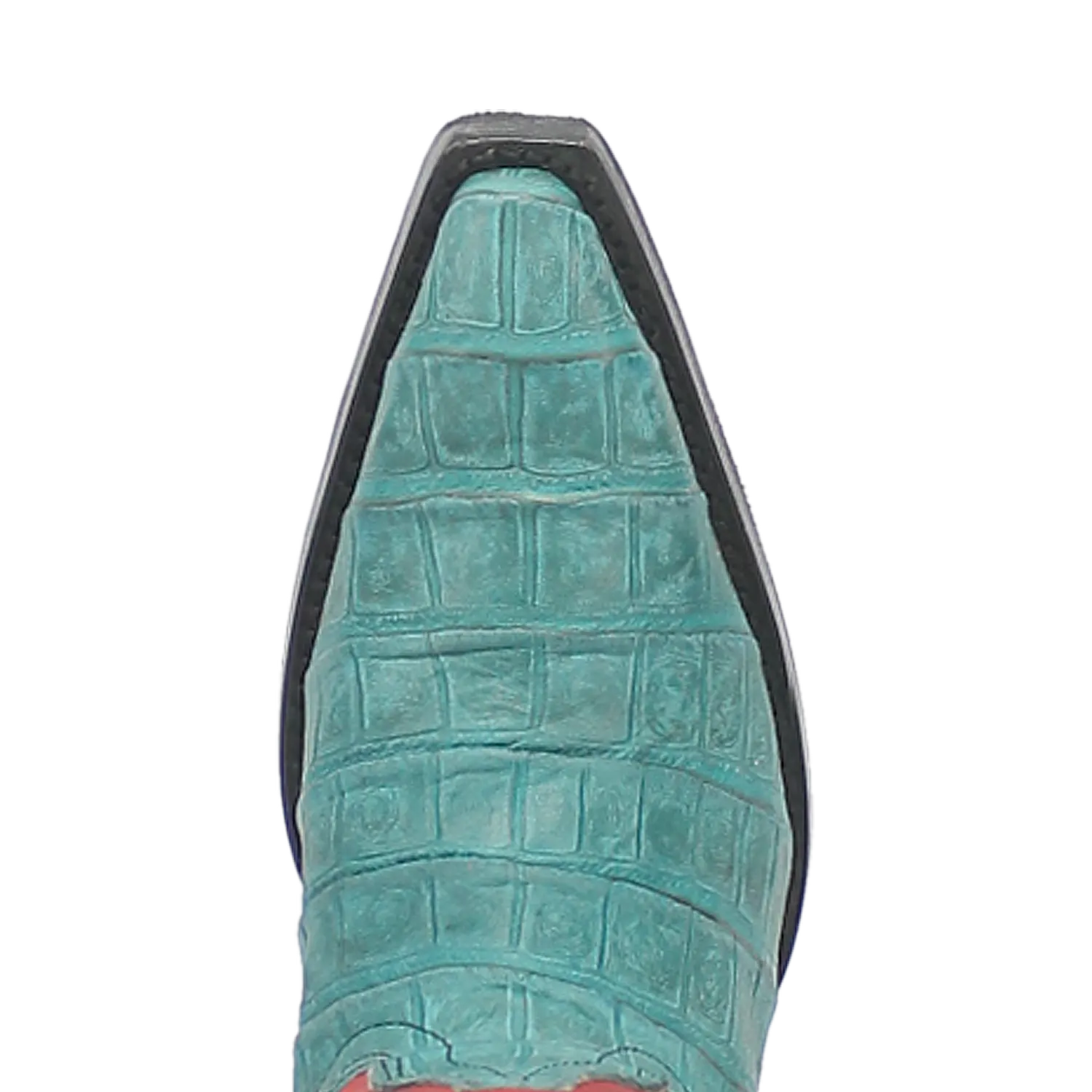 Online Exclusive | Dingo | Matilda Leather Boot in Turquoise and Red **PREORDER