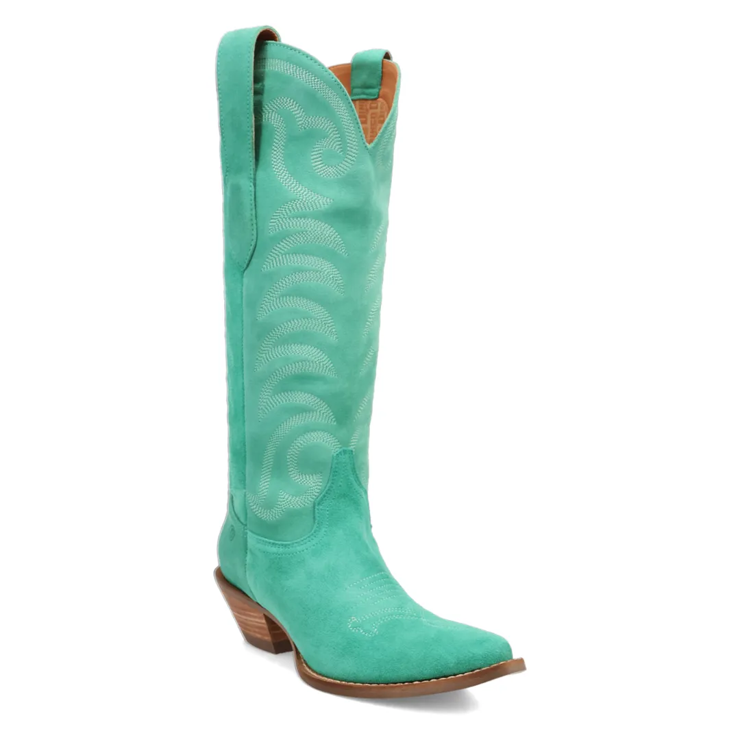 Online Exclusive | Dingo | Movin' On Leather Boots in Green **PREORDER