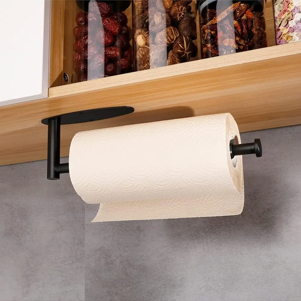 Paper Towel Holder Under Cabinet with Damping Effect