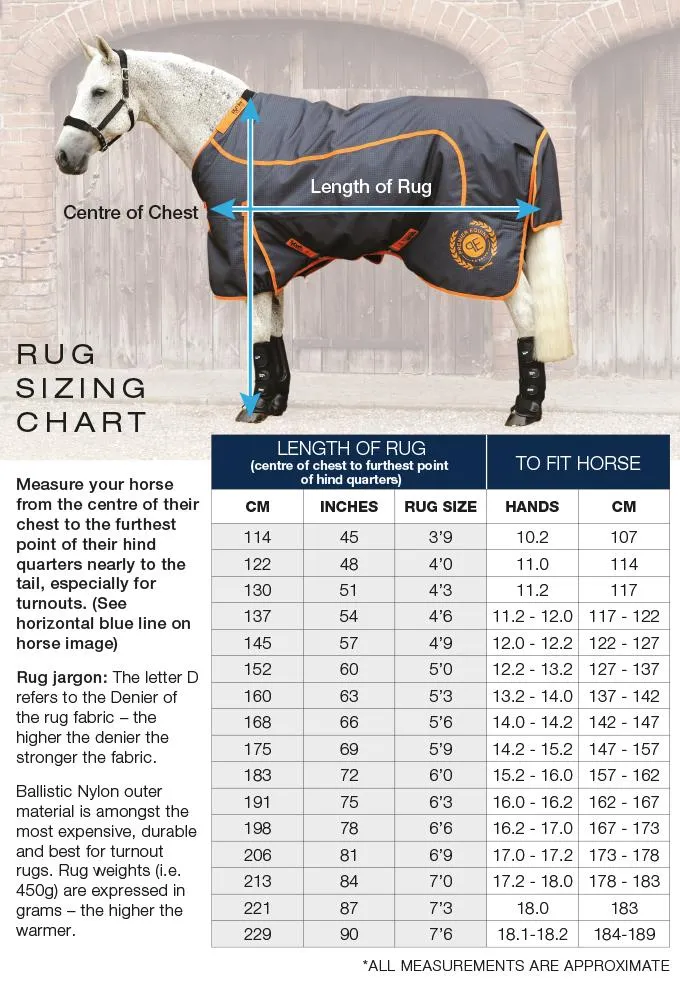 PEI Buster Stay-Dry SUPER LITE Horse Fly Rug