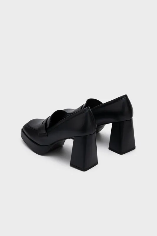 PLATFORM CHUNKY HEEL PUMP