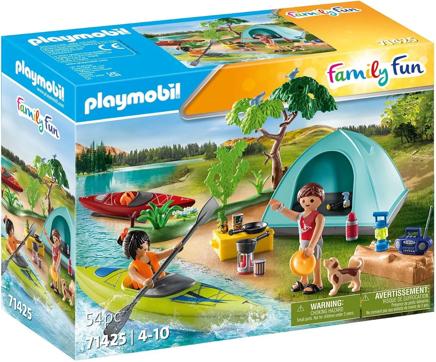 Playmobil 71425 - Camping with Kayaks