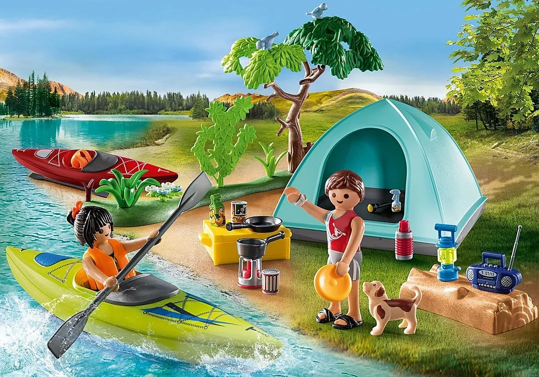 Playmobil 71425 - Camping with Kayaks