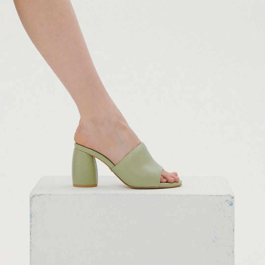 POCCIN - soft chunky heel mule