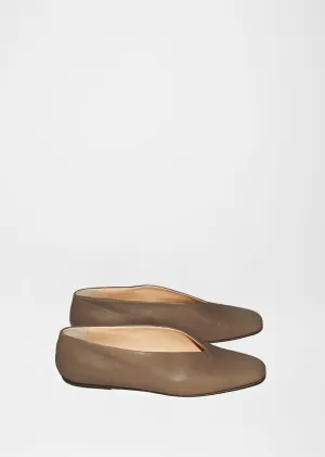 Pointed Vamp Slipper Flats