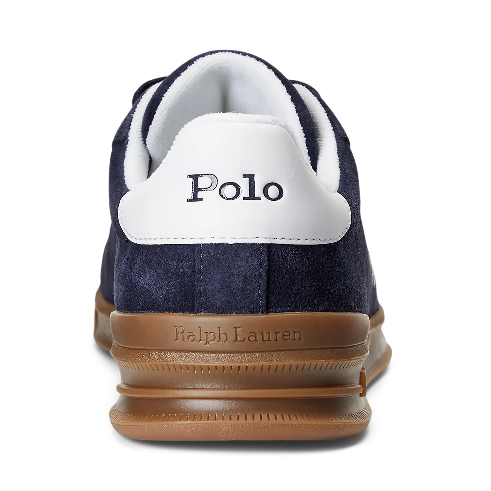 Polo Ralph Lauren - Heritage Court II Suede - Sneakers High Top Lace - Hunter Navy/White