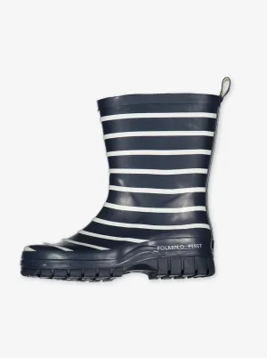 PO.P Stripe Kids Wellies