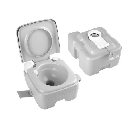 Portable Camping Toilet  20L - Grey