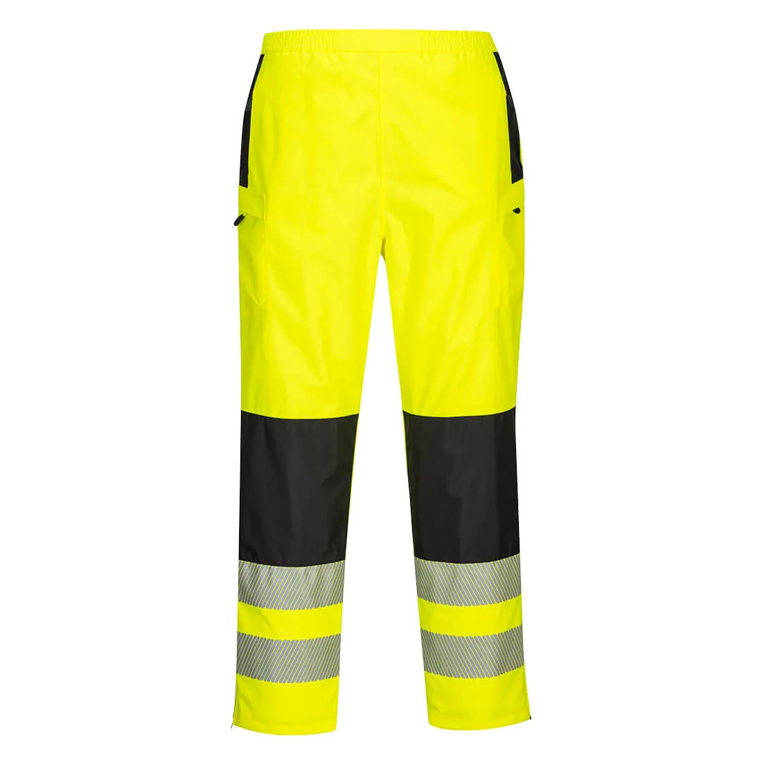 PORTWEST® PW3 Hi-Vis Women's Rain Pants ANSI Class E Yellow/Black - PW386