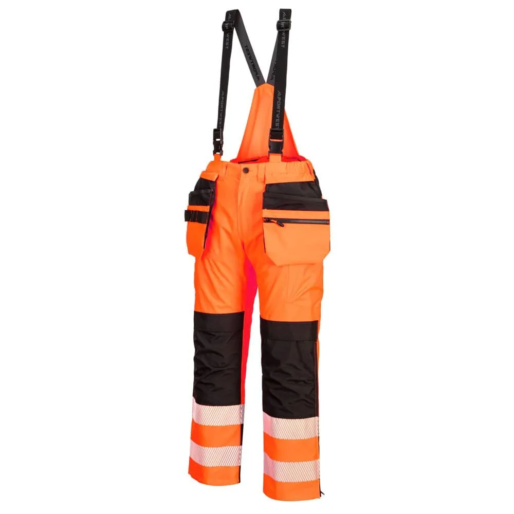 PORTWEST PW356 PW3 HI-VIS RAIN TROUSERS