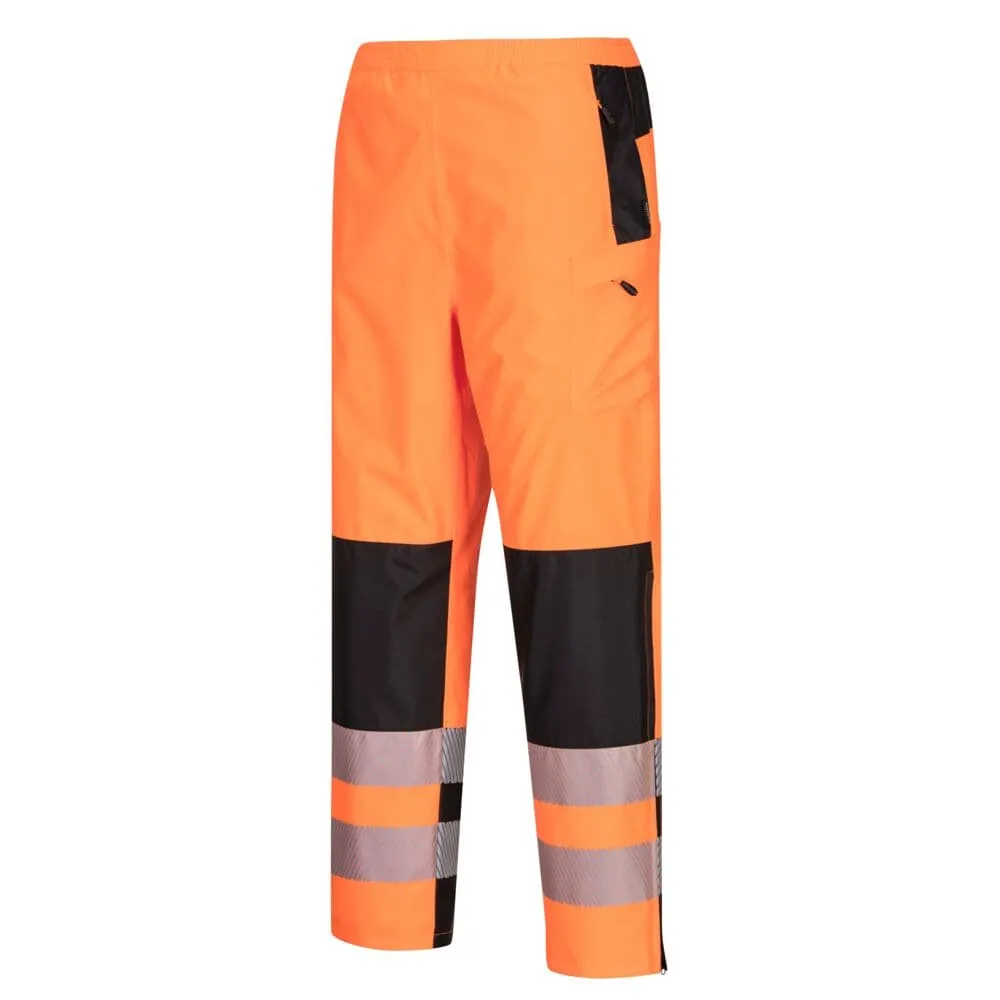 PORTWEST PW386 PW3 HI-VIS WOMEN'S RAIN TROUSERS