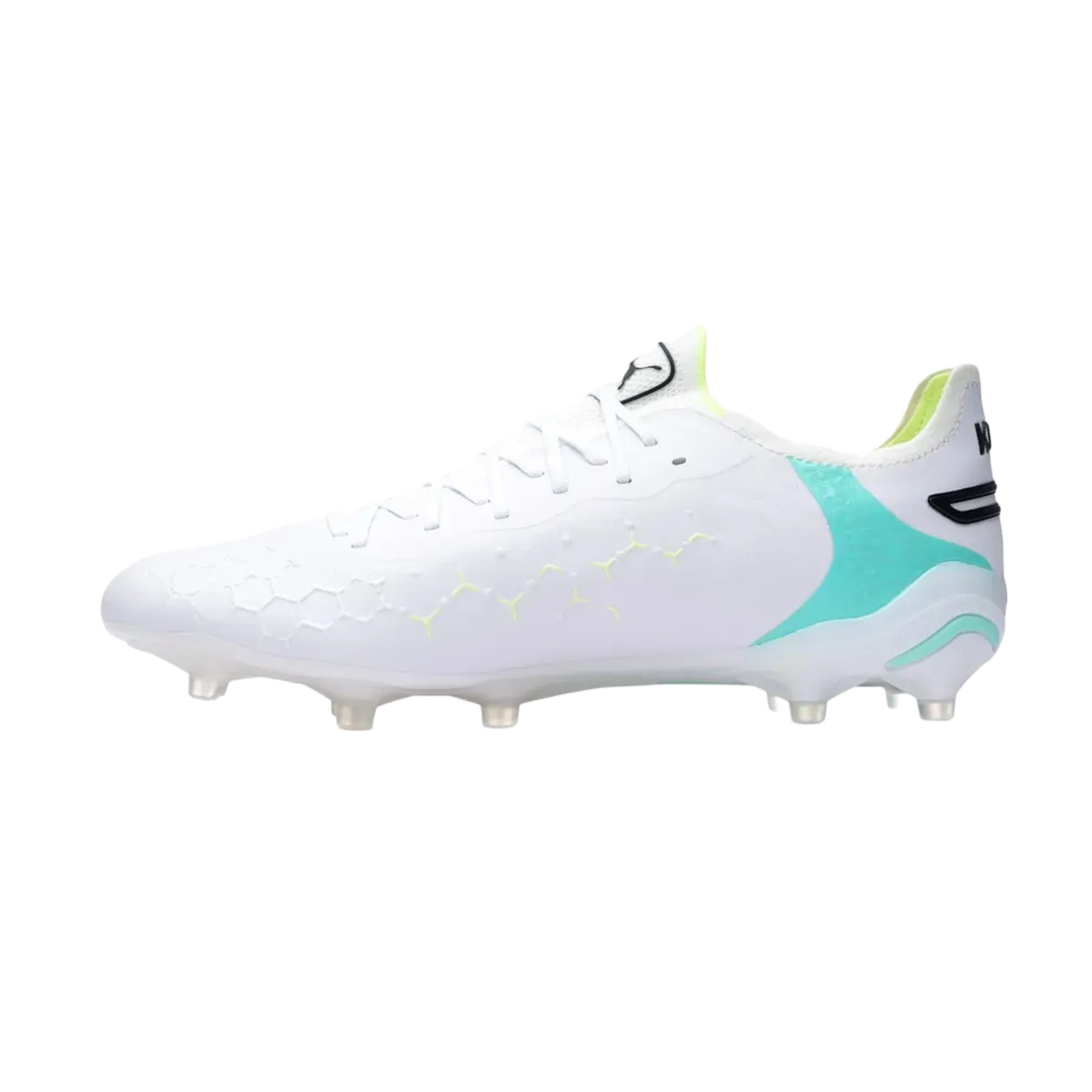 Puma King Ultimate FG/AG White - Goatkits Boots