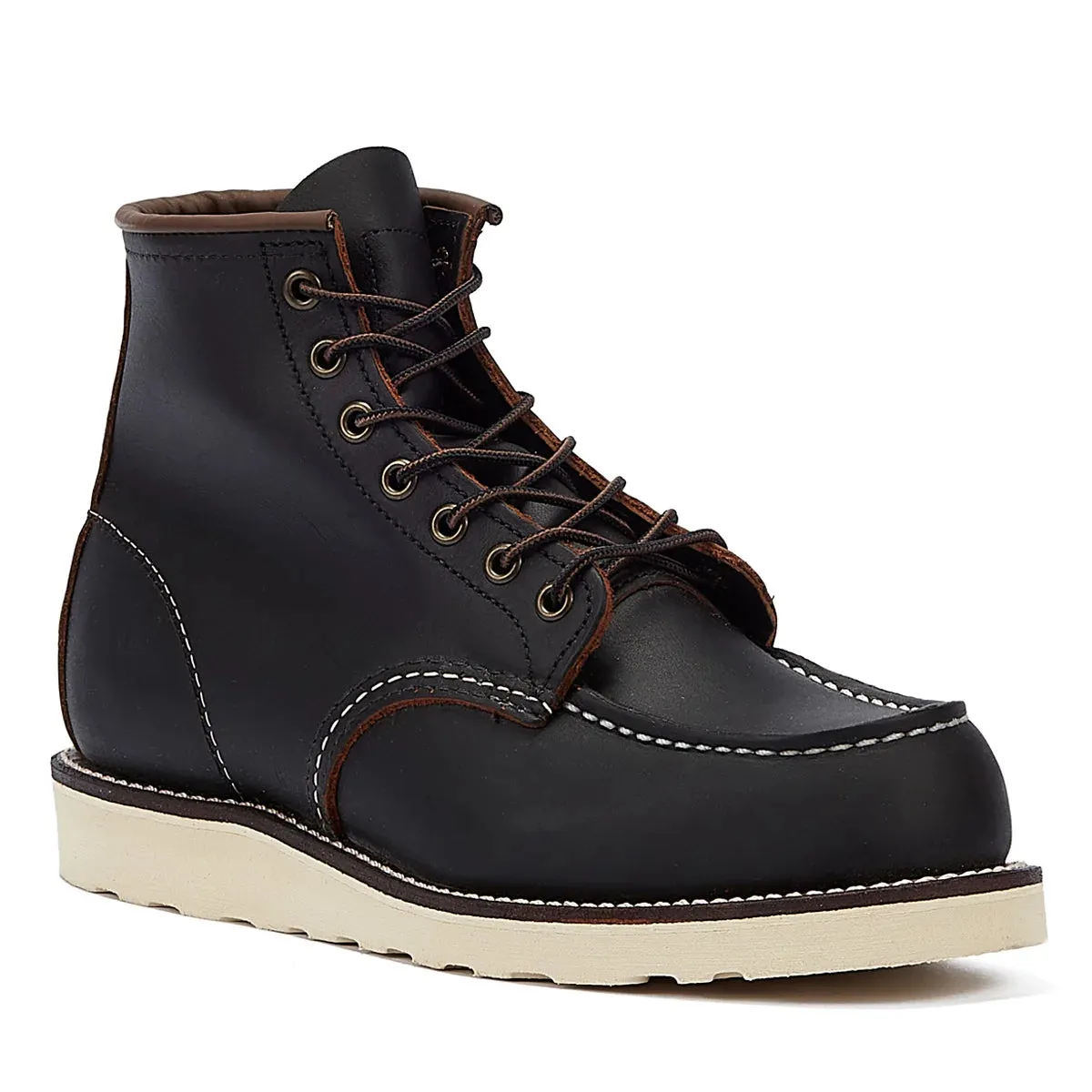 Red Wing Shoes Heritage Work 6inch Moc Toe Prairie Men's Black Boots