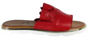 Rilassare Truffle Leather Shoe Red