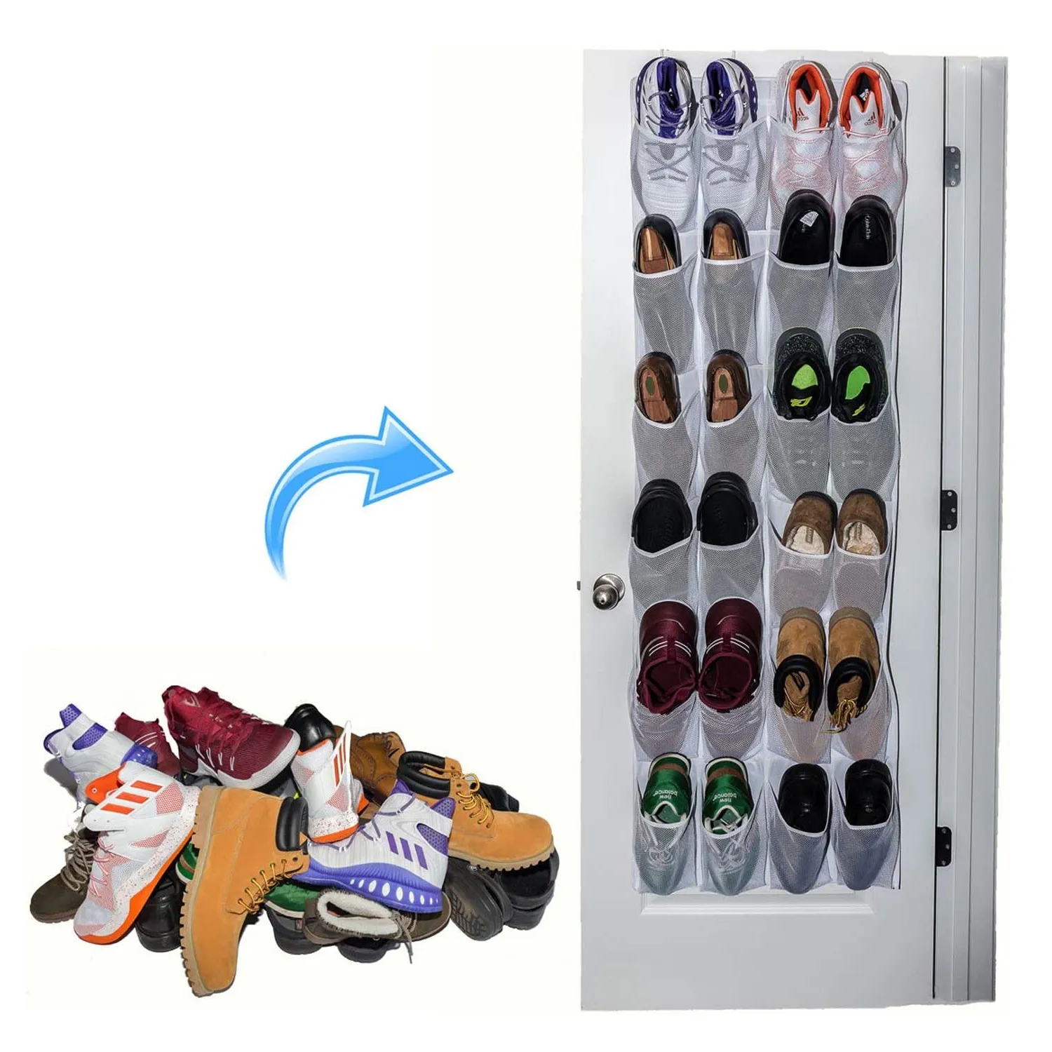 Roomganize Men's Large Shoe Organizer